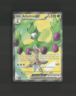 Arboliva ex 207/182 Destined Rivals Full Art Ultra Rare Holo Pokemon Card NM - Image 1