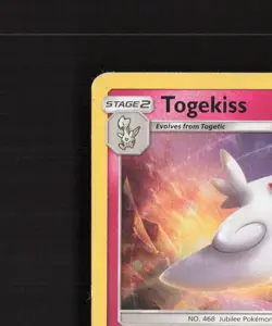 Togekiss 138/214 Unbroken Bonds Holo Rare Pokemon Card DMG - Image 3