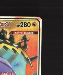Naganadel & Guzzlord GX 158/236 Cosmic Eclipse Ultra Rare Holo Pokemon Card NM - Image 4