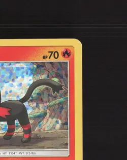Litten 3/12 McDonald's Collection 2017 Black Star Promo Holo Pokemon Card LP+ - Image 4