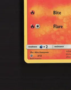 Litten 3/12 McDonald's Collection 2017 Black Star Promo Holo Pokemon Card LP+ - Image 5