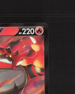 Incineroar V 008/073 Champion's Path Ultra Rare Holo Pokemon Card DMG - Image 4