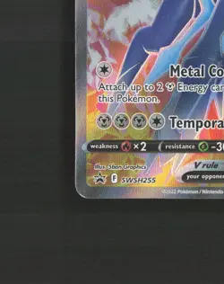 Origin Forme Dialga V SWSH255 Sword & Shield Full Art Pokemon Card NM - Image 5