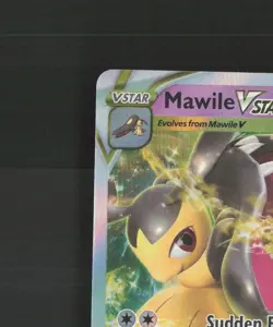 Mawile VSTAR 071/195 Silver Tempest Ultra Rare Holo Pokemon Card NM - Image 3