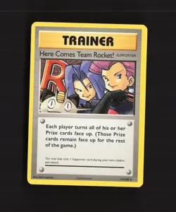Here Comes Team Rocket! 113/108 Evolutions Secret Rare Pokemon Card LP+ - Image 1