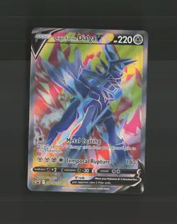 Origin Forme Dialga V SWSH255 Full Art Black Star Promo Holo Pokemon Card NM - Image 1