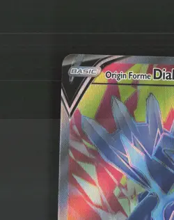 Origin Forme Dialga V SWSH255 Full Art Black Star Promo Holo Pokemon Card NM - Image 3