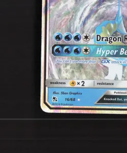 Gyarados GX 16/68 Hidden Fates Ultra Rare Holo Pokemon Card NM - Image 5