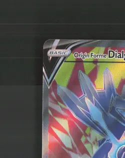 Origin Forme Dialga V SWSH255 Full Art Black Star Promo Holo Pokemon Card NM - Image 3