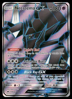 Pokemon Cards Necrozma GX 134/147 Burning Shadows Ultra Rare LP - Image 1