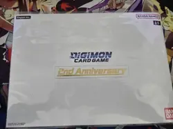 Digimon 2nd Anniversary Set PB12E Digimon Card Game Opened NM Near Mint - Image 1