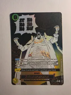 Bandai One Piece Card Game Zehahahahaha! OP16-116 Event Alt Art EN - Image 1
