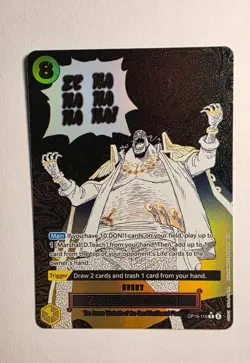 Bandai One Piece Card Game Zehahahahaha! OP16-116 Event Alt Art EN - Image 3