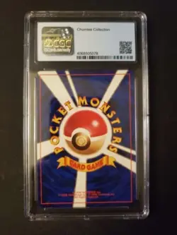 Machamp Mint Pokemon Card Japanese Base Set Vintage Holo CGC 9 - Image 2