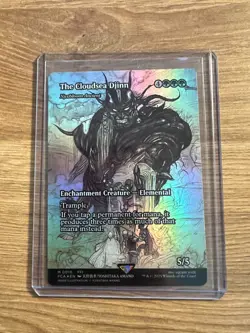 MTG English The Cloudsea Djinn - Nyxbloom Ancient (Showcase) NM Foil - Image 1