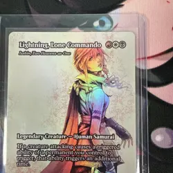 Lightning, Lone Commando - Isshin, Two Heavens as One (Showcase) - Foil NM - Image 5