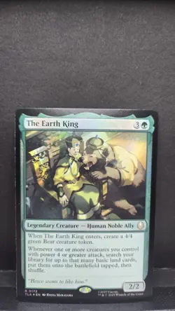 The Earth King 172 TLA Avatar: The Last Airbender R Foil NM - Image 1