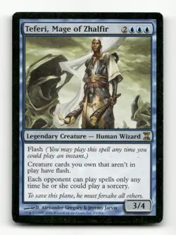 Teferi, Mage of Zhalfir Time Spiral #83 Magic the Gathering - Image 1
