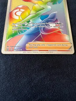 Phoebe 175/163 Pokemon TCG Sword & Shield - Battle Styles Foil Secret Rare NM - Image 2