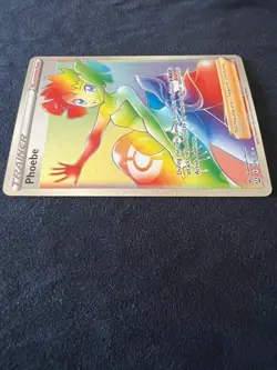 Phoebe 175/163 Pokemon TCG Sword & Shield - Battle Styles Foil Secret Rare NM - Image 5