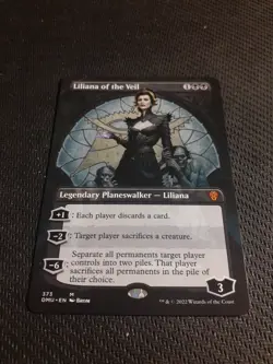 MTG Liliana of the Veil BORDERLESS - Image 1