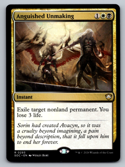 Anguished Unmaking R 0293 Secrets of Strixhaven Regular - Image 1
