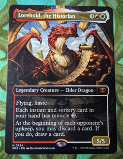 x1 NM - Lorehold, the Historian (Borderless) SOS (free shipping in US) - Image 1