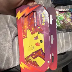 Pokemon TCG: 2022 Back to School Pikachu Pencil Case Set [2 Booster Packs & Tin] - Image 1