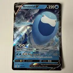 Pokemon ARCTOVISH V 048/203 Evolving Skies - ULTRA RARE HOLO - - NM Near Mint - Image 1