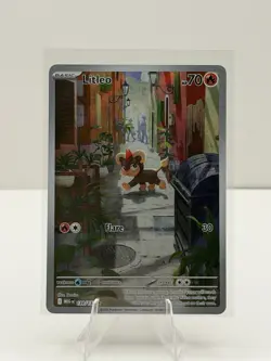 Litleo 139/132 Me01: Mega Evolution Holo Illustration Rare Pokemon - Image 1
