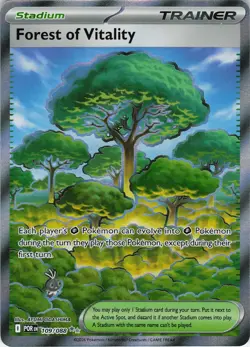 Forest of Vitality 109/088 Ultra Rare Perfect Order Pokemon Holo Near Mint - Image 1