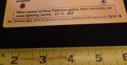 Jumbo, Pokemon, Pikachu, Oversized Card, 58/102 Celebrations 25th Anniversary - Image 2
