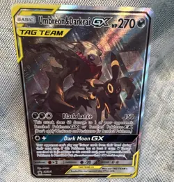 The Pokemon Company Umbreon & Darkrai GX SM241 SM Promo TAG TEAM Holo ENG 270HP - Image 1