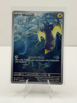 Pokemon Wattrel 178/167 Sv06: Twilight Masquerade Illustration Rare Holo - Image 1