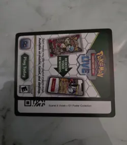 Pokemon TCG Online Code: Scarlet & Violet 151 Poster Collection ONLINE Messaged - Image 1