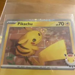 Pikachu Pokemon Day 2026 051/162 LOT OF 10! 3 with SWIRLS Clean fast shipping - Image 4