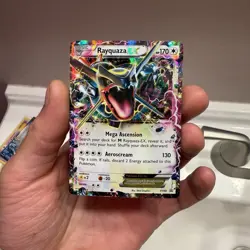 Rayquaza EX XY69 - Black Star Promo Shiny Ultra Rare Pokemon TCG - HP - Image 1