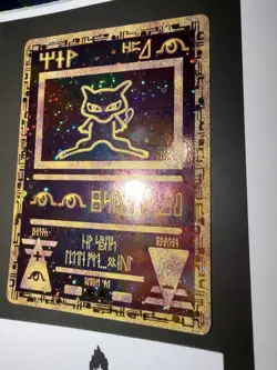 🔥 Pokemon TCG Ancient Mew Holo Rare Promo Movie Pokemon Creased - Image 2