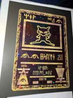 🔥 Pokemon TCG Ancient Mew Holo Rare Promo Movie Pokemon Creased - Image 3