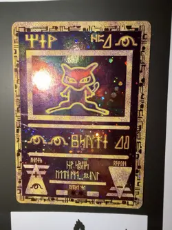 🔥 Pokemon TCG Ancient Mew Holo Rare Promo Movie Pokemon Creased - Image 5