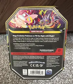 Pokemon TCG Mega Evolution Mega Gengar ex moonlit tin - sealed - Image 2