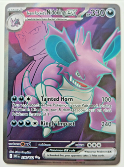 Team Rocket's Nidoking 216/182 Destined Rivals - Pokemon English - Image 1