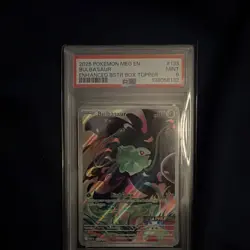 The Pokemon Company 2025 Pokemon TCG Bulbasaur #133 Holo Promo Box Topper PSA 9 - Image 1