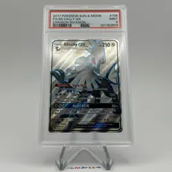 PSA 9 MINT Pokemon Silvally GX Hidden Fates Full Art #SV79 2017 - Image 2