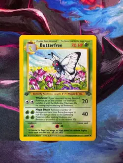 Butterfree 1ST EDITION TCG Pokemon Jungle 33/64 Non Holo Rare 1999 WOTC - Image 1