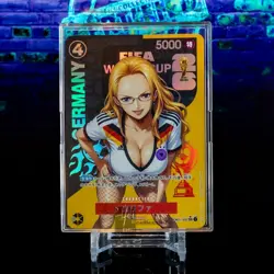 Kalifa Germany Waifu Trading Card One Piece Custom Holo Foil FIFA WC - Image 1
