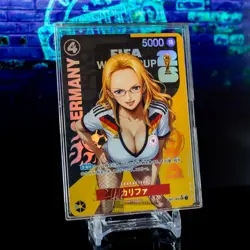 Kalifa Germany Waifu Trading Card One Piece Custom Holo Foil FIFA WC - Image 2