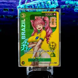 Perona Brazil Waifu Trading Card One Piece Custom Holo Foil 2026 FIFA WC - Image 2