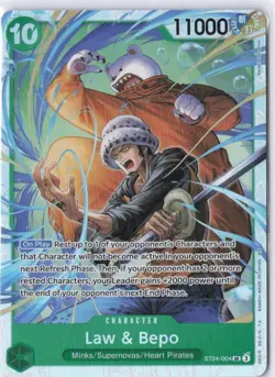 Law & Bepo ST24-004 Starter Deck 24 One Piece Foil - Image 1