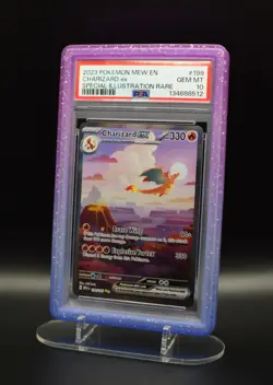 Pokemon TCG - Charizard ex 199/165 - 151 Scarlet & Violet - PSA 10 - Image 1